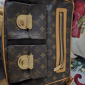 Louis Vuitton Brown Monogram Crossbody Bag